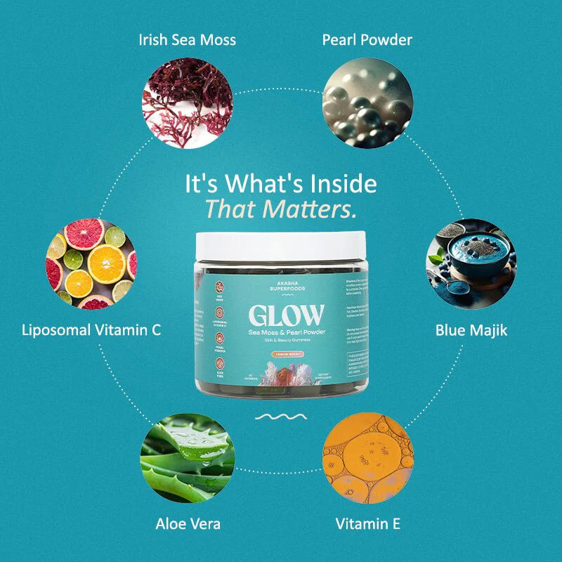 Glow Sea Moss Gummies