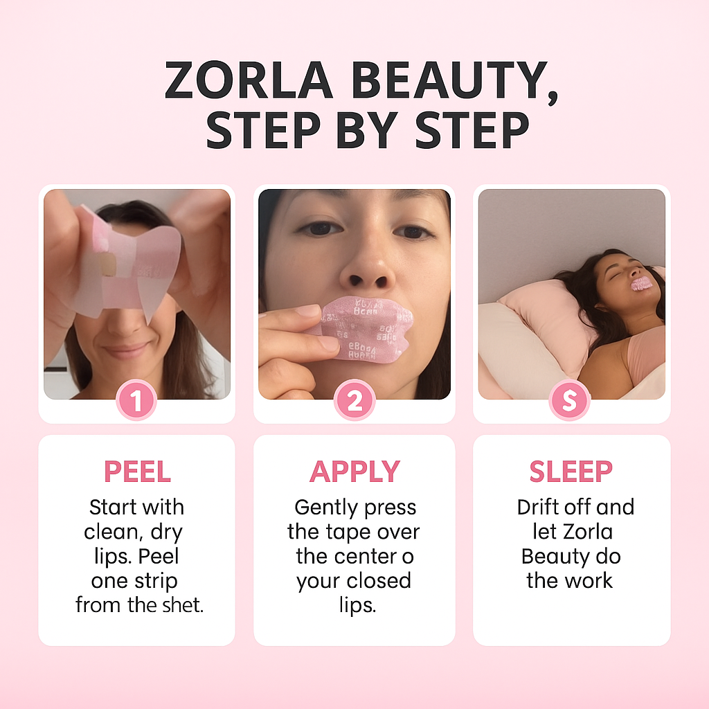 Zorla Beauty Mouth Sleep Tape