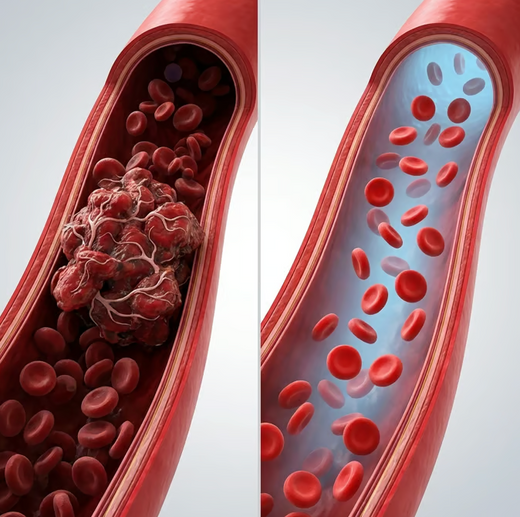 1. It naturally dissolves blood clots