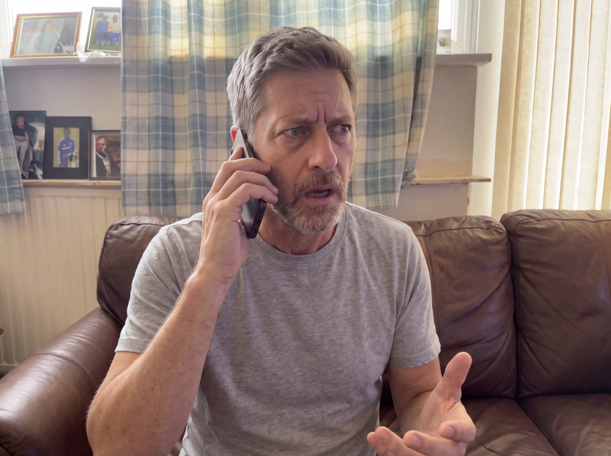 Doctor on the phone