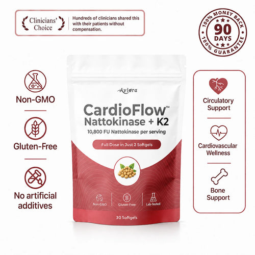 Aviora CardioFlow Nattokinase + K2