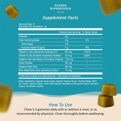 Glow Sea Moss Gummies