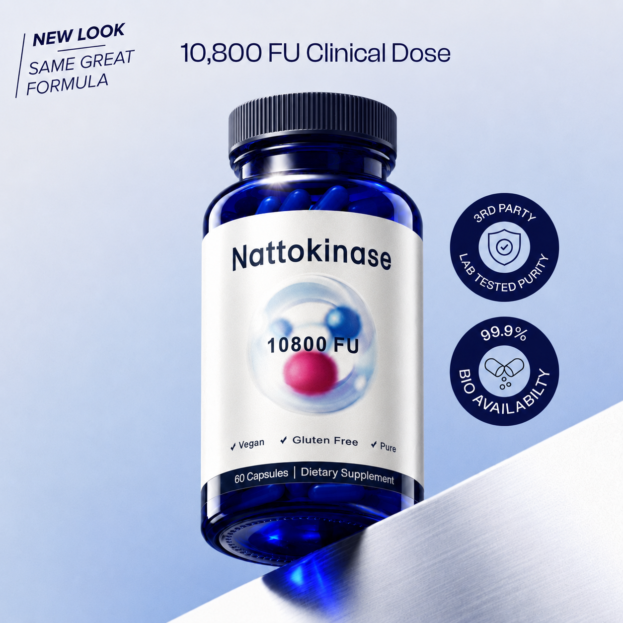 RiseVitals Nattokinase + K2