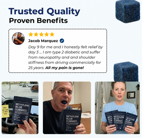 Methylene Blue Gummies for Nerve Pain Relief