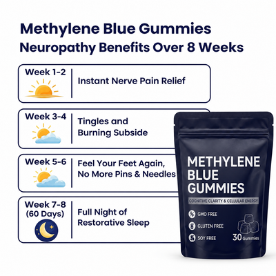 Methylene Blue Gummies for Nerve Pain Relief