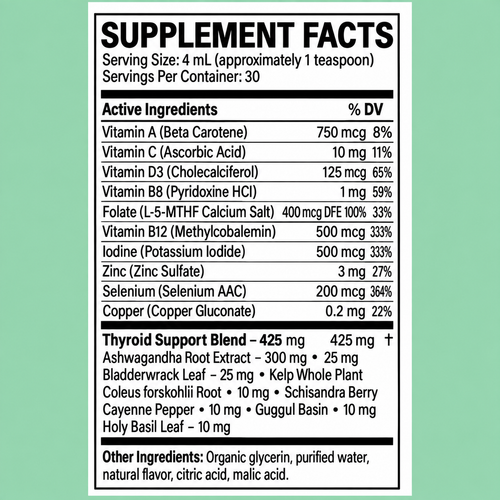 Zorla Thyroid Support Drops