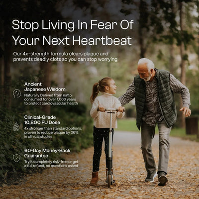 Ultimate Nattokinase - Natural solution for reversing arterial inflammation