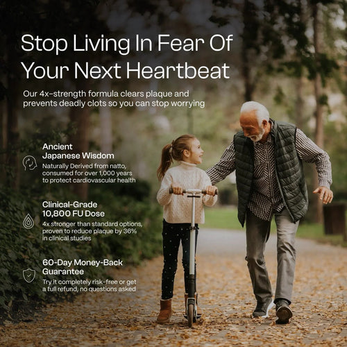 Ultimate Nattokinase - Natural solution for reversing arterial inflammation