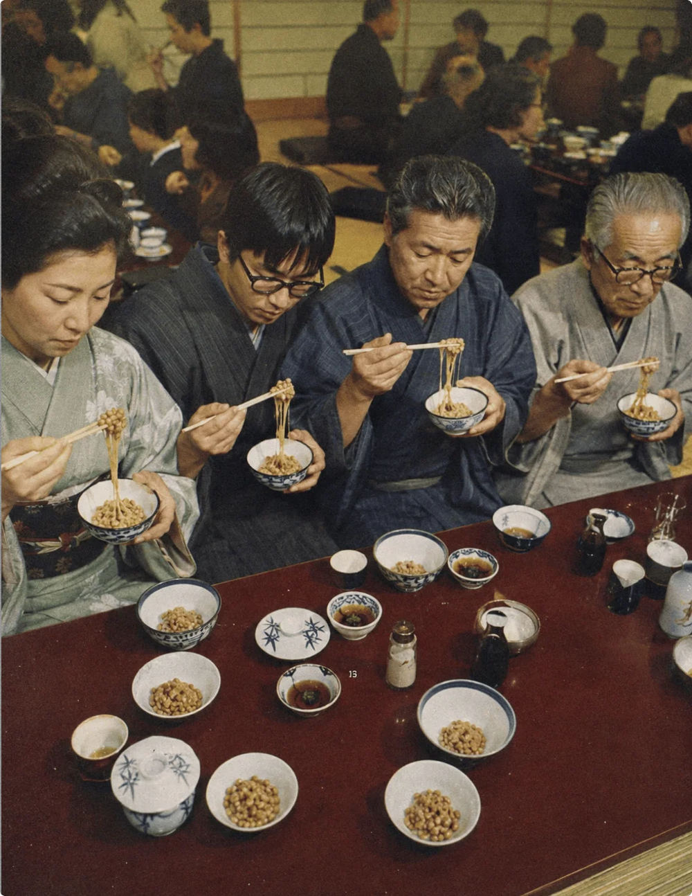 Traditional Japanese natto