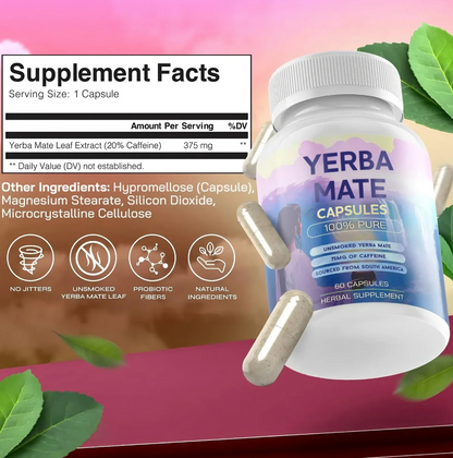 Zorla Natural Yerba Mate Capsules