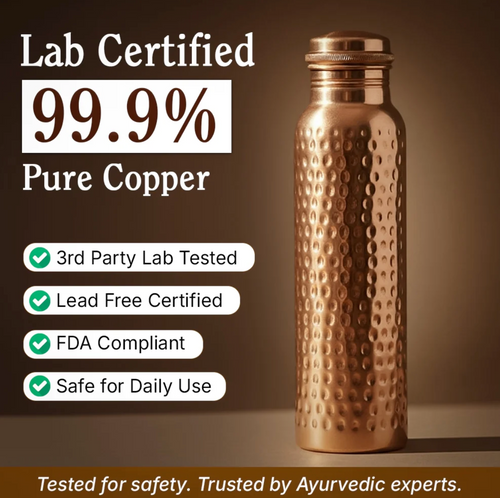 Your body has been asking for copper water.