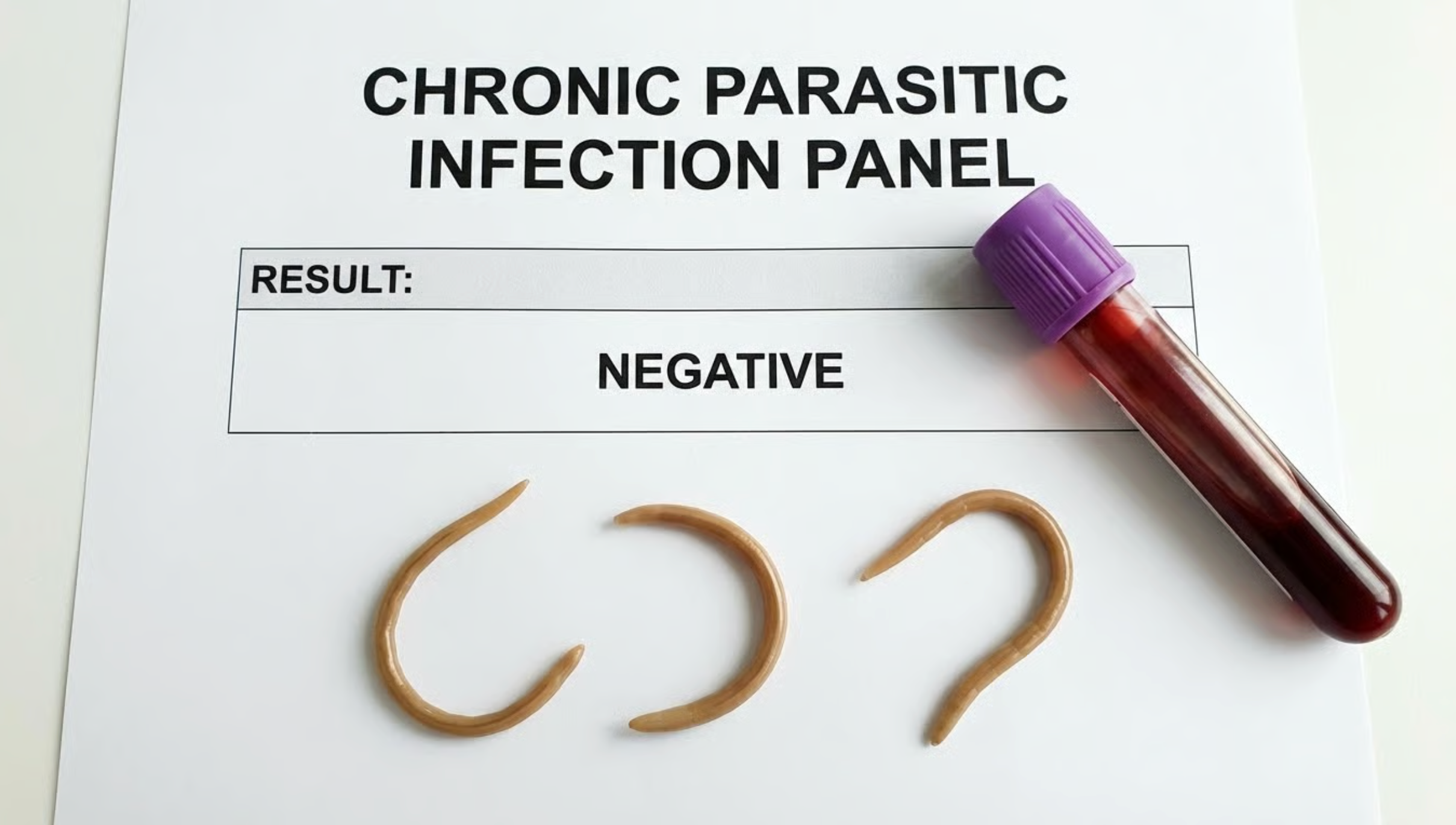 Chronic Parasitic Infection Panel - Negative Result