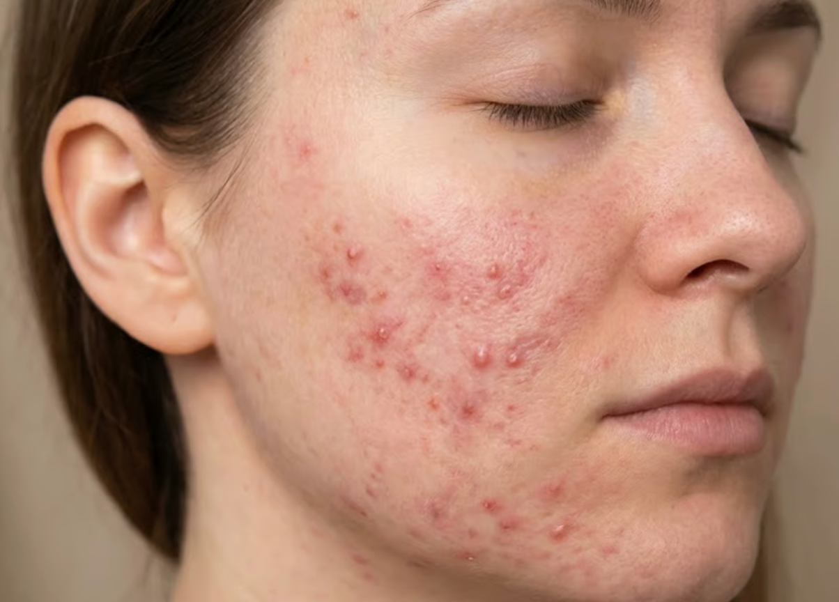 Skin before
