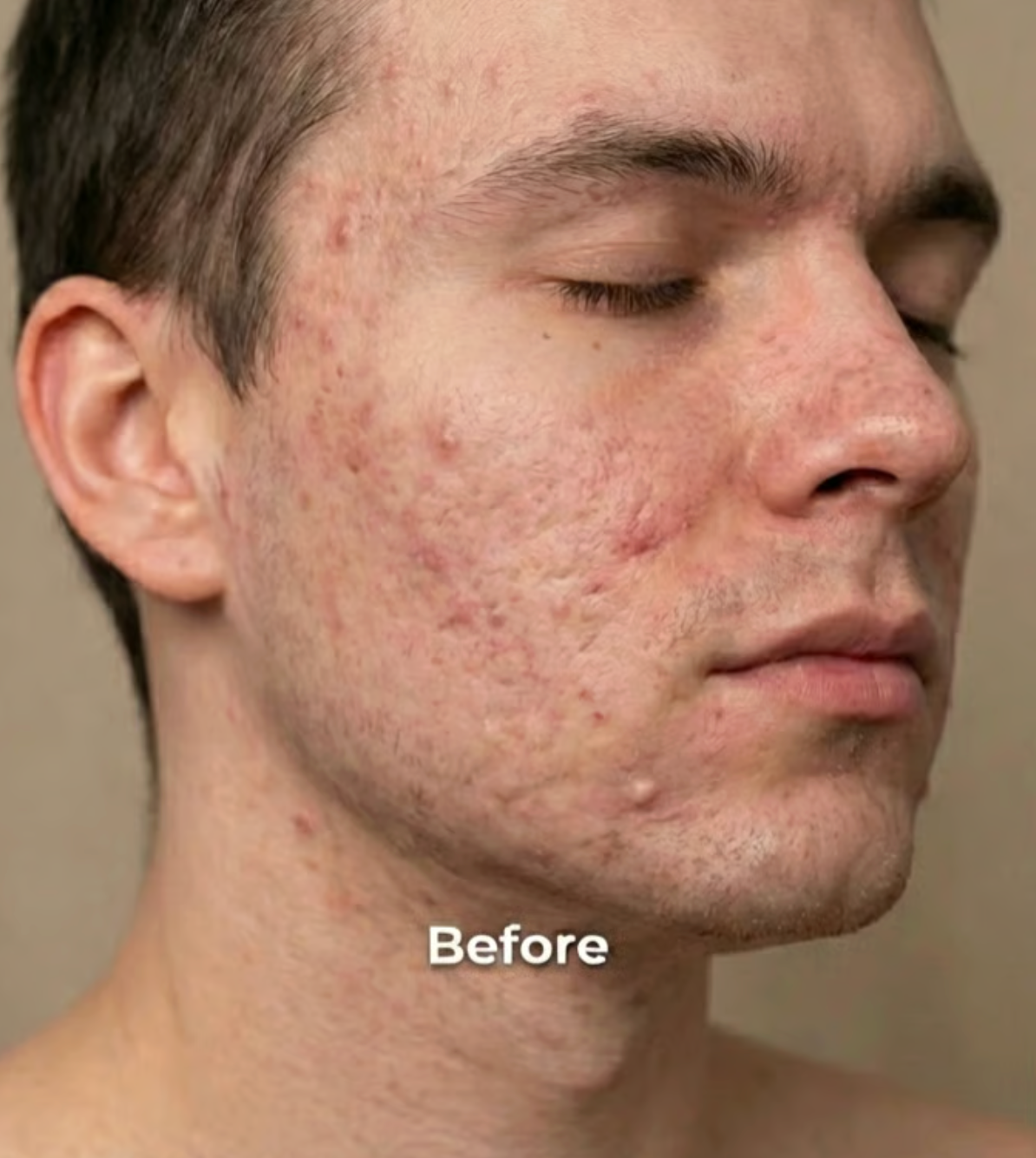 Skin before