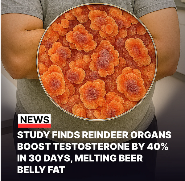 2. Reindeer Organs Raises Testosterone Through the Roof Naturally