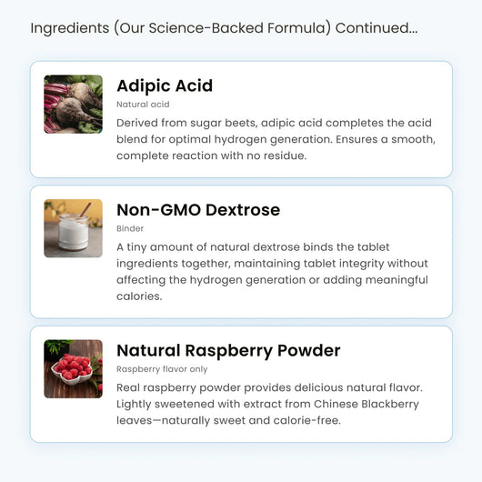 Hydrogen Water Tablets